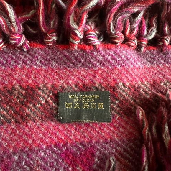 LOUIS VUITTON Rare Runway 100% thick Cashmere 7 FT Fair isle Intarsia Scarf 🧣 - Picture 9 of 13